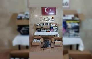 Jandarma ekipleri 11 bin makaron ele geçirdi