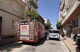 Kızartma yağı, itfaiyeyi harekete geçirdi