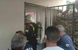 Ocakta unutulan yemek yangın paniğine neden oldu
