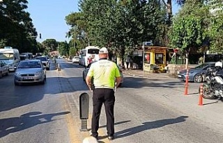 Aydın’da trafik ekiplerinden "LGS" nöbeti
