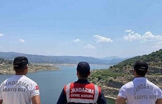 Barajlarda kıyı denetimi yapıldı