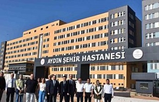 İl Sağlık Müdürü Şenkul, Şehir Hastanesi inşaatında...