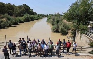 Aydın’da çiftçilerin su eylemi