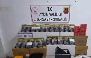Aydın’da kaçak tütün operasyonu