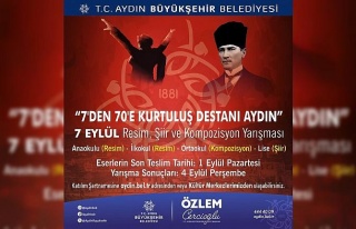 Başkan Çerçioğlu’ndan 7 Eylül temalı ödüllü...