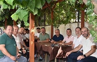 Başkan Zencirci meclis üyeleriyle birlikte Germencik...