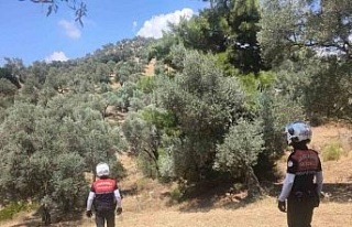 Jandarma Aydın’da yangın nöbetinde