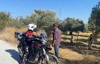 Jandarmadan ‘incir hırsızı’ devriyesi