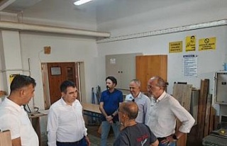 Nazilli İlçe Milli Eğitim Müdürü Şimşek, okul...