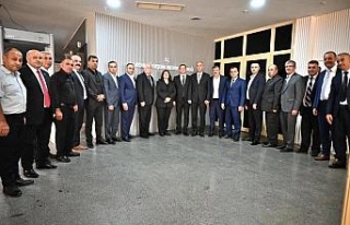 Özmeriç, nezaket ziyaretinde şoför esnafının...