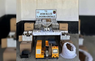 Söke’de kaçak tütün operasyonu