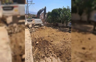 Sultanhisar’da yol yenileme çalışmaları devam...