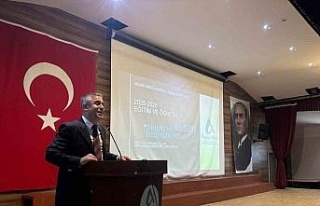 ADÜ Rektör Yardımcısı Prof. Dr. Salan, eğitim...