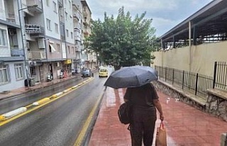 Aydın 4 ay sonra yağmur yüzü gördü