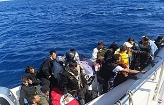Aydın’da 26 düzensiz göçmen kurtarıldı