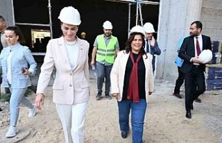 Aydın’da Kapalı Spor Salonu inşaatı hızla sürüyor