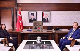 Başkan Çerçioğlu, Vali Canbolat ile görüştü