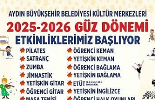 Büyükşehir’de Güz Dönemi Etkinlikleri kayıtları...