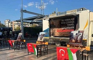 Gazze’deki çocuklar için "Boş Sıralar"...