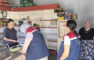 Köşk’te okul kantinleri denetlendi