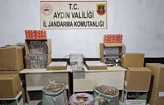 Söke’de kaçak tütün operasyonu