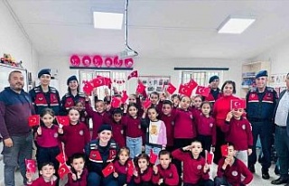 Arpadere İlkokulu’nda Cumhuriyet coşkusu yaşandı