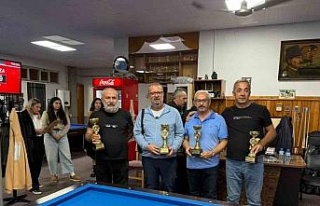 Aydın’da bilardoculardan ‘Vefa’ turnuvası