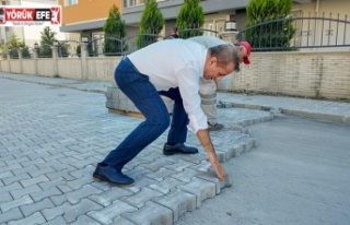 BAŞKAN YETİŞKİN TEPECİK MAHALLESİ’NDE YAPILAN...