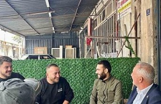 Başkan Yıldırımkaya sanayi esnafıyla buluştu