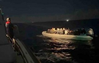 Didim’de 25 düzensiz göçmen yakalandı