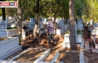 Efeler Belediyesi Mezarlıklarda Örnek Çalışmasını...