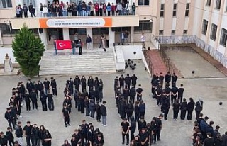 Köşk’te öğrenciler Gazze’yi unutmadı