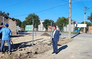 Yenipazar’da belediye ekiplerinden yoğun mesai