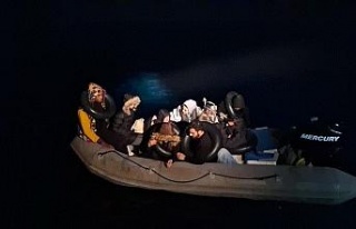 Aydın açıklarında 8 düzensiz göçmen kurtarıldı