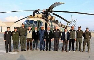 Aydın Jandarma Helikopter Filo Komutanlığı ekibine...
