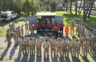 Aydın’da 105 jandarma personeline afet eğitimi...