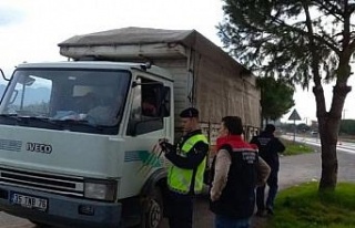 Aydın’da hayvan hastalıklarına karşı yol kontrolleri...