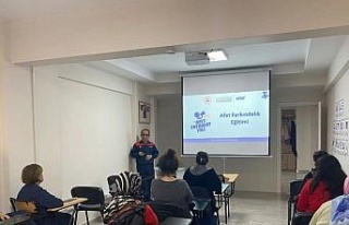 Karacasu’da afet farkındalık eğitimi