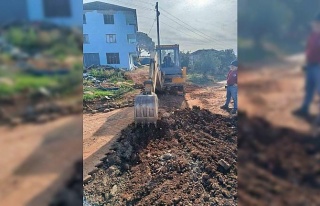 Karacasu’da belediyenin çalışmaları sürüyor