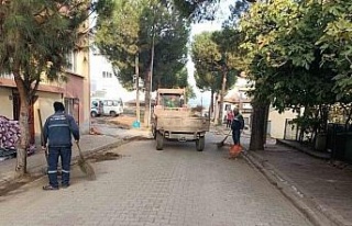 Karacasu’da çevre temizliği için ekipler sahada