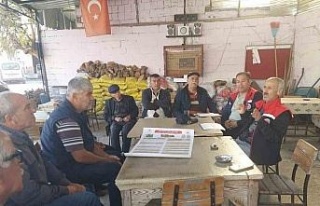 Koçarlı’da üreticilerle şap hastalığı ve...