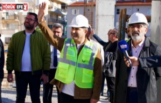 KUŞADASI’NIN VİZYON POROJESİ HIZLA YÜKSELİYOR