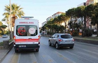 Otomobilin çarptığı yaşlı adam yaralandı