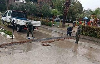 Aydın Büyükşehir’den sağanak mesaisi