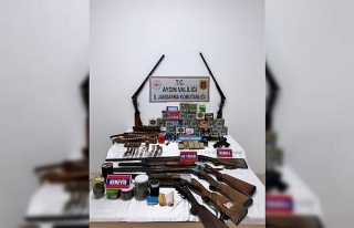 Aydın’da silah ve uyuşturucu operasyonu: 2 gözaltı