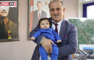 Başkan Kaya'dan 5 Aylık Teoman Bebek İçin...