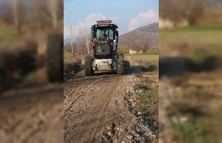 Bozdoğan Belediyesi’nden ova yollarında çalışma