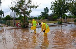 Didim Belediyesi ekiplerinden anında müdahale