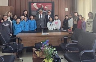 Germencik’te öğrenciler matematiğin doğa ile...