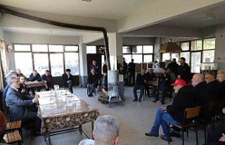 İsabeyli anlattı Başkan Tetik dinledi